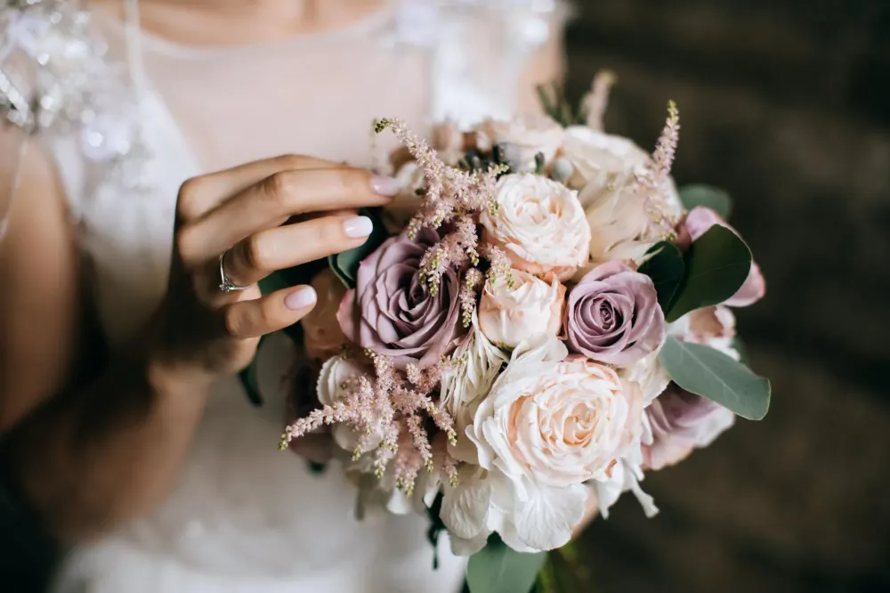 Bouquet de mariage à Neuville-aux-Bois